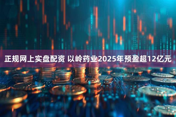 正规网上实盘配资 以岭药业2025年预盈超12亿元